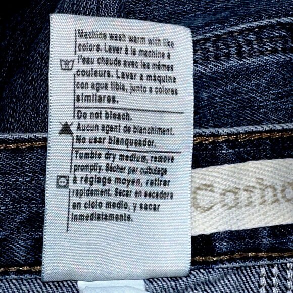 Carhartt Men’s Loose Fit Jeans 32x33 Blue Denim Workwear USA Cotton Vintage - Picture 7 of 7